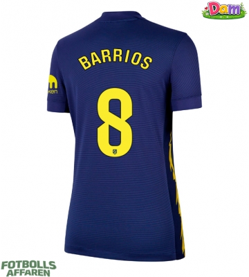 Atletico Madrid Pablo Barrios #8 Bortatröja Kvinnor 2025-26 Kortärmad